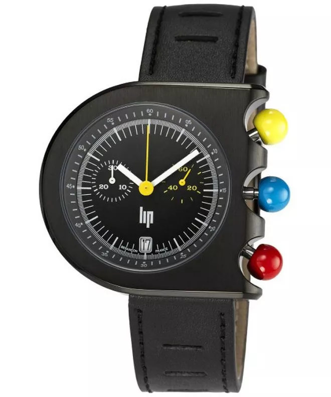 Hodinky pánske Lip Mach 2000 Chronograph 671664