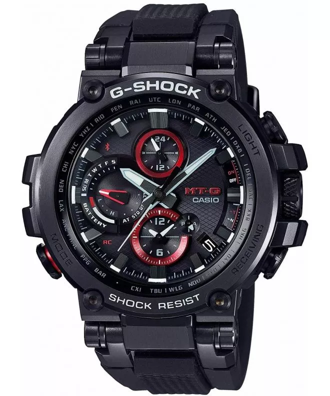 Hodinky pánske G-SHOCK Exclusive Metal Twisted G 2-Way Sync MTG-B1000B-1AER