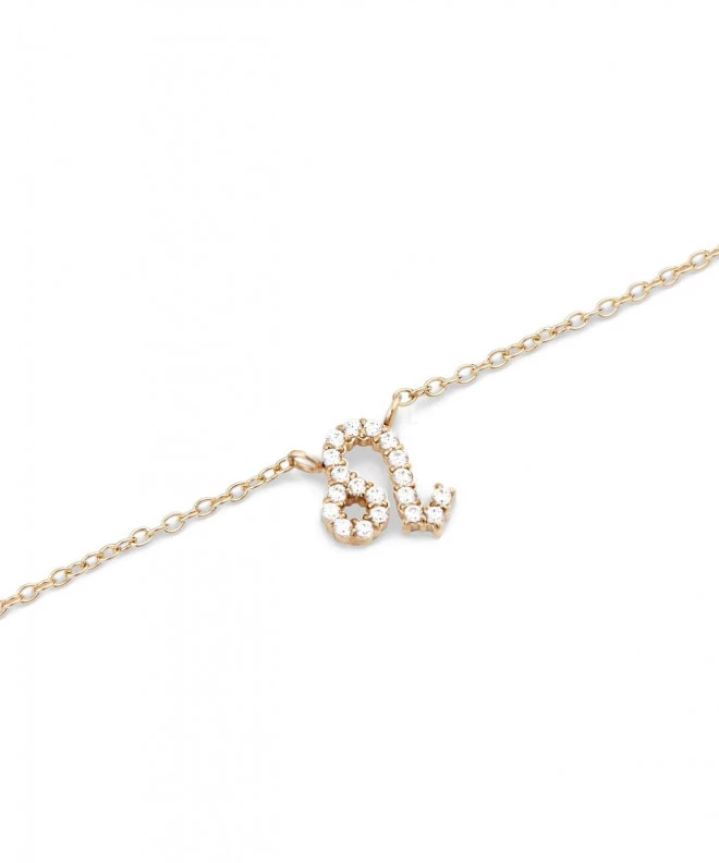 Náhrdelník Daniel Wellington Crystal Zodiac Chain Gold Leo DW00400923