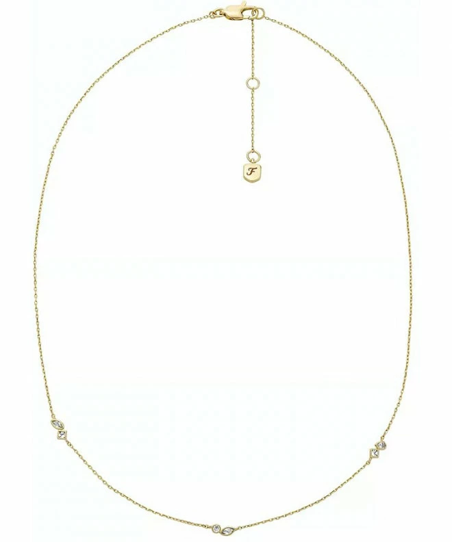 Náhrdelník Fossil Ellis Toi Et Moi Gold-Tone JA7287710