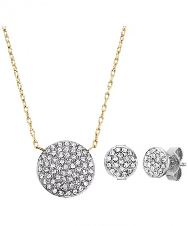 Náhrdelník Fossil Glitz Disc SET JF04815SET