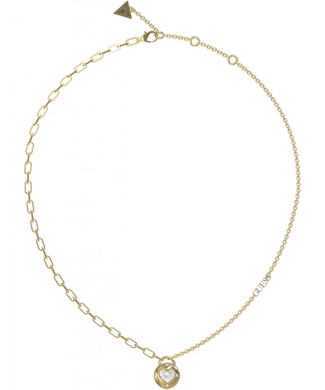 Náhrdelník Guess Rolling Hearts JUBN03350JWYGT-U