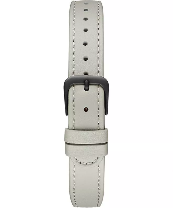 Remienek Meller Grey Black Leather W 16 mm WNST-1GREY