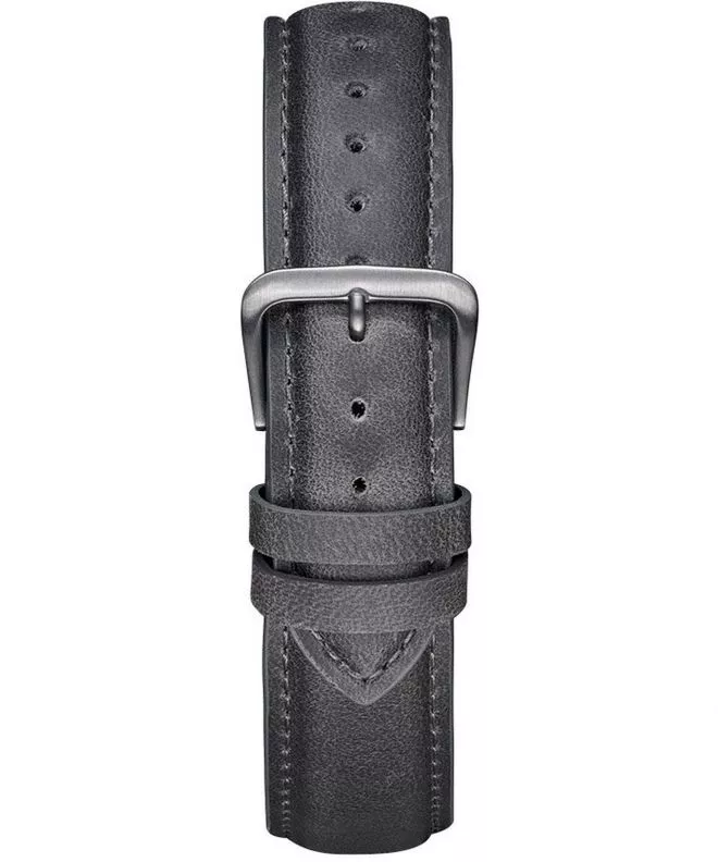 Remienek Meller Grey Gunmetal Leather 20 mm GST-1GREY