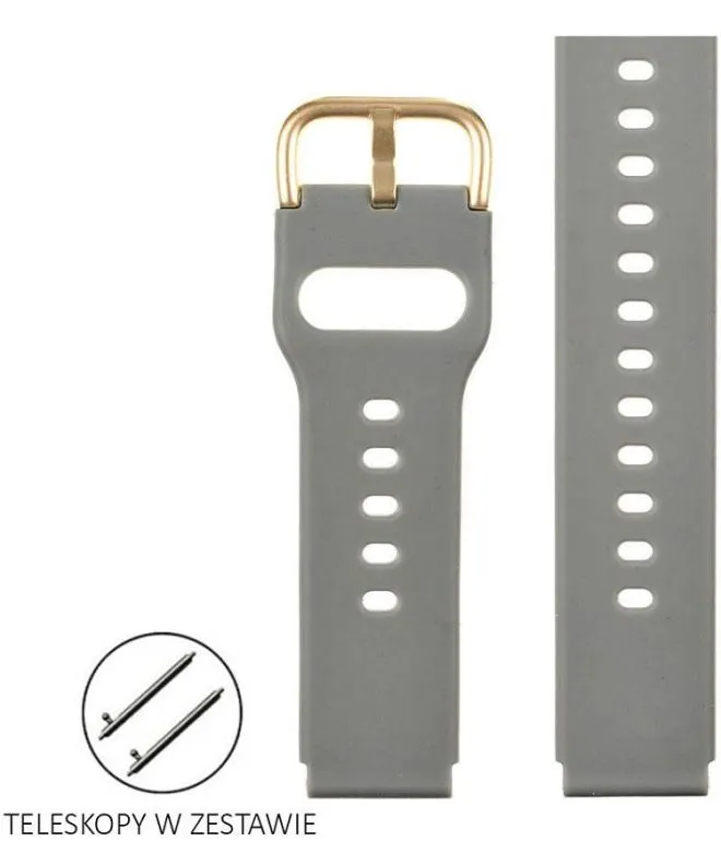 Remienek Pacific Silicone 22 mm PCP00070