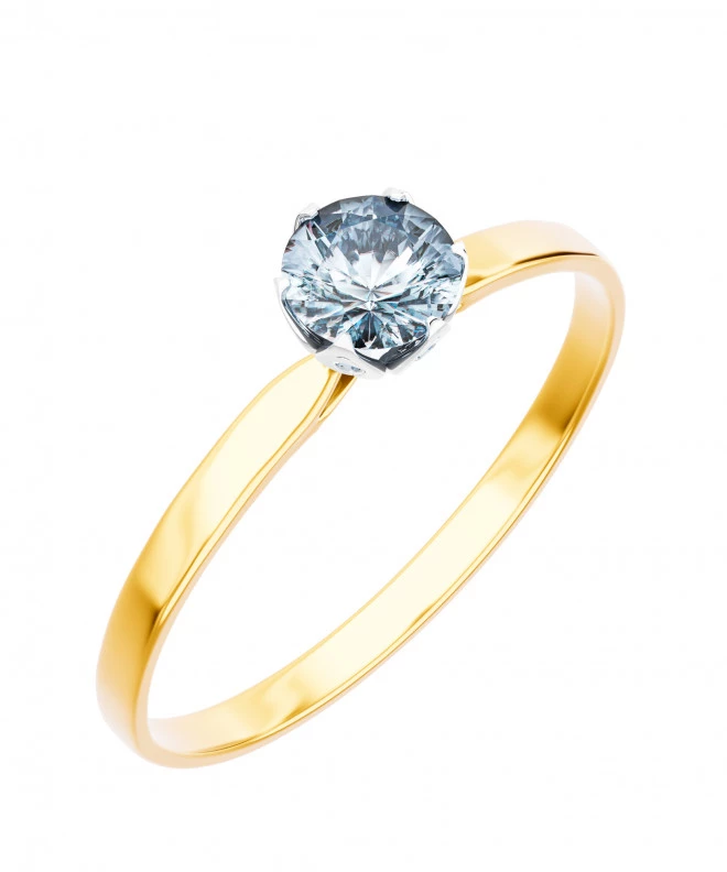 Prsteň Bonore - Zlato 585 - Diamant 0,7 ct 91342