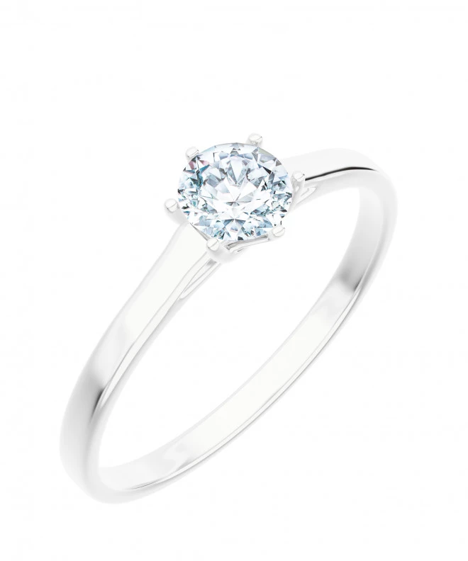 Prsteň Bonore - Biele Zlato 585 - Diamant 0,7 ct 118260