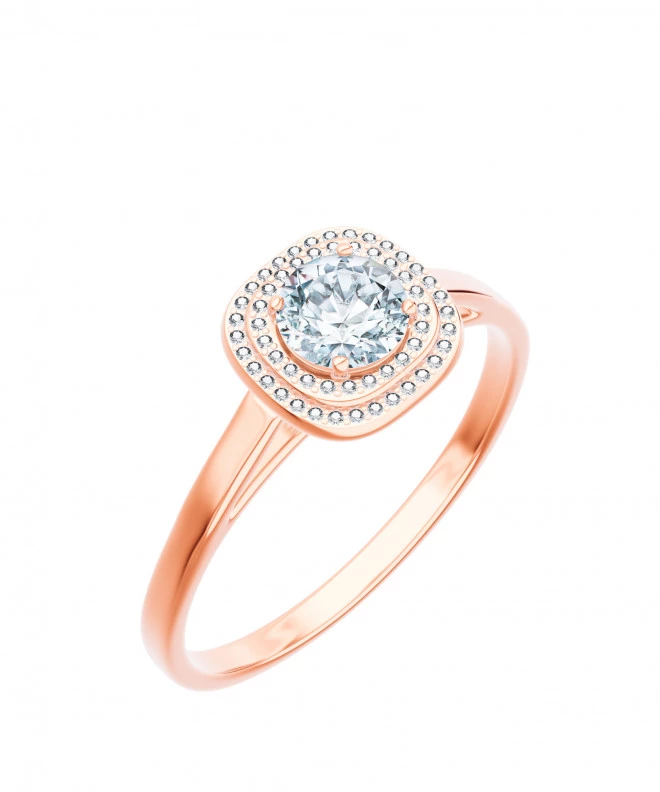 Prsteň Bonore - Ružové Zlato 585 - Diamant 1 ct 104766