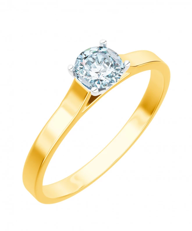 Prsteň Bonore - Zlato 585 - Diamant 0,7 ct 91337