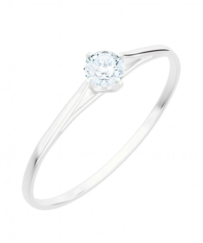 Prsteň Bonore - Biele Zlato 585 - Diamant 0,5 ct 117240