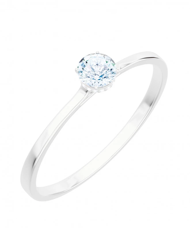 Prsteň Bonore - Biele Zlato 585 - Diamant 0,5 ct 105790