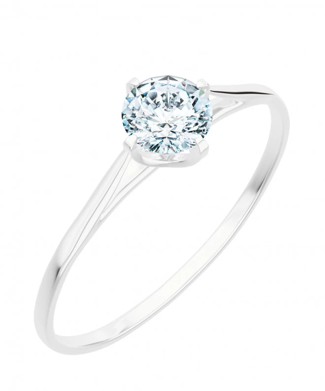 Prsteň Bonore - Biele Zlato 585 - Diamant 0,7 ct 118265