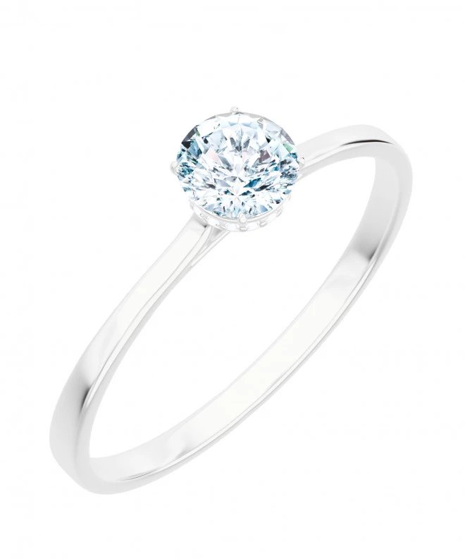 Prsteň Bonore - Biele Zlato 585 - Diamant 1 ct 118295