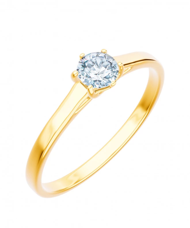 Prsteň Bonore - Zlato 585 - Diamant 0,5 ct 90312