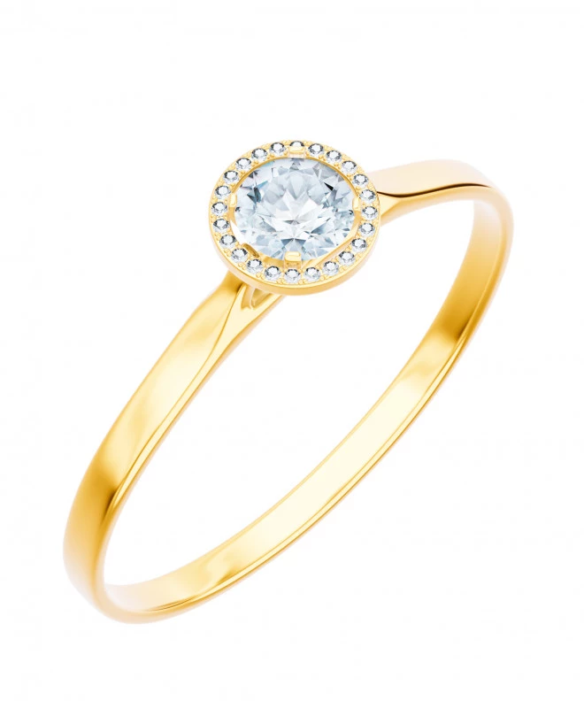 Prsteň Bonore - Zlato 585 - Diamant 0,4 ct 92347