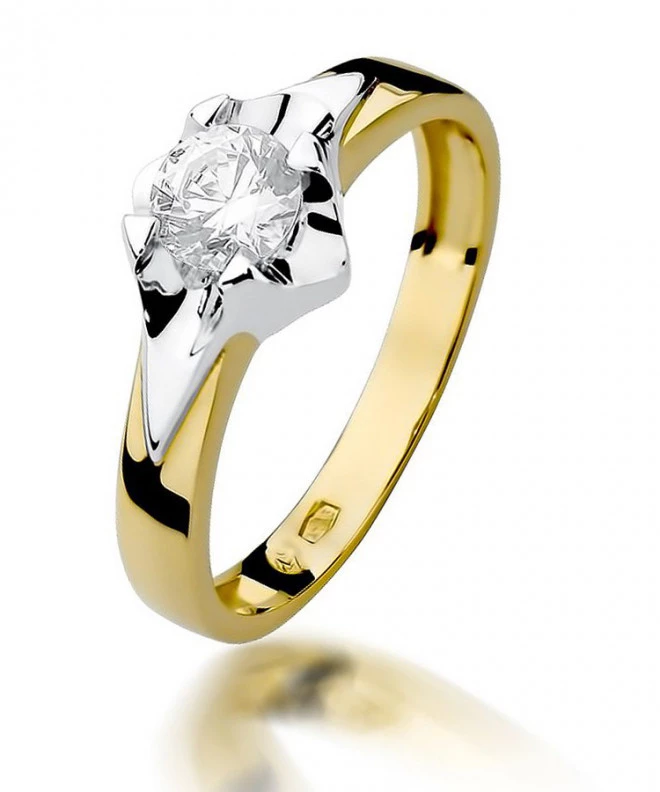 Prsteň Bonore - Zlato 585 - Diamant 0,5 ct 90292