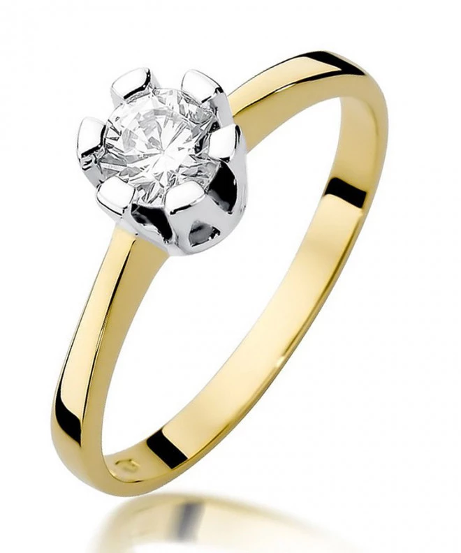 Prsteň Bonore - Zlato 585 - Diamant 0,7 ct 91324