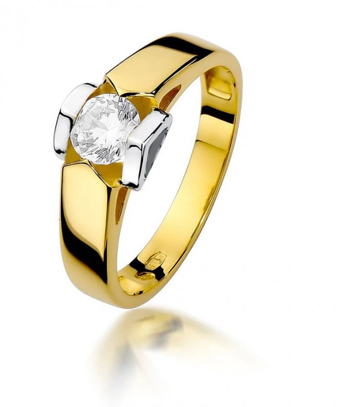 Prsteň Bonore - Zlato 585 - Diamant 0,5 ct 90298