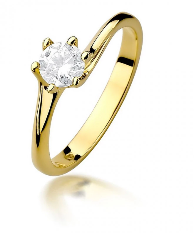 Prsteň Bonore - Zlato 585 - Diamant 0,5 ct 90306