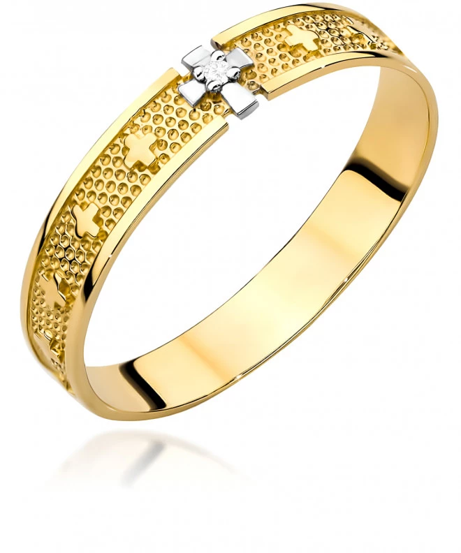 Prsteň Bonore - Zlato 585 - Zirkón 139079