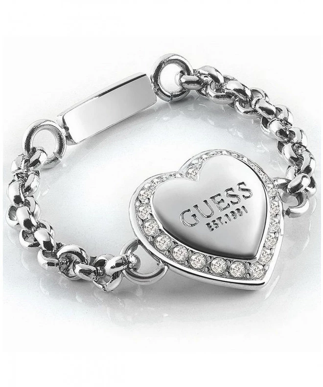 Prsteň Guess Fine Heart JUBR01429JWRH54