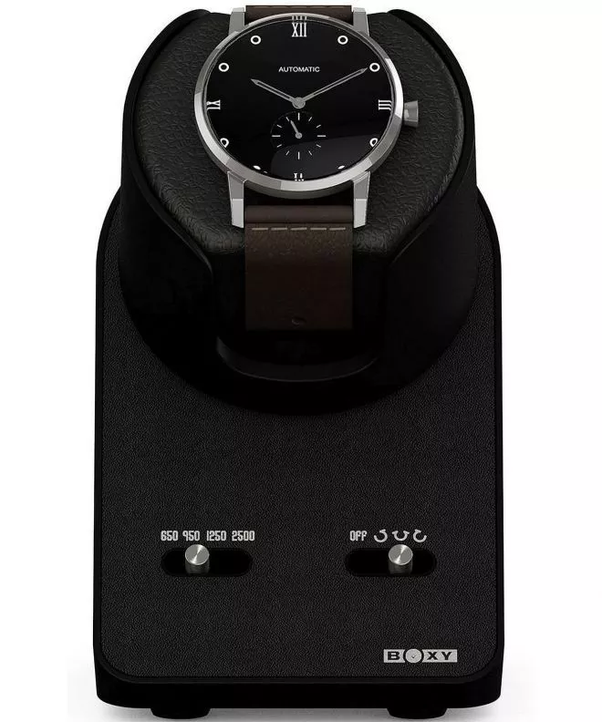 Naťahovač Hodiniek Beco Technic Boxy BLDC Nightstand EXT Black Modular pre 1 hodinky s káblom USB 309136