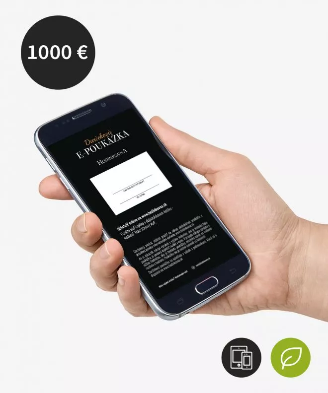 e-Darčekový poukaz eBON-1000-EUR