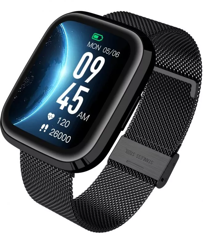 Smart Hodinky Garett GRC STYLE Black Steel 5904238484845