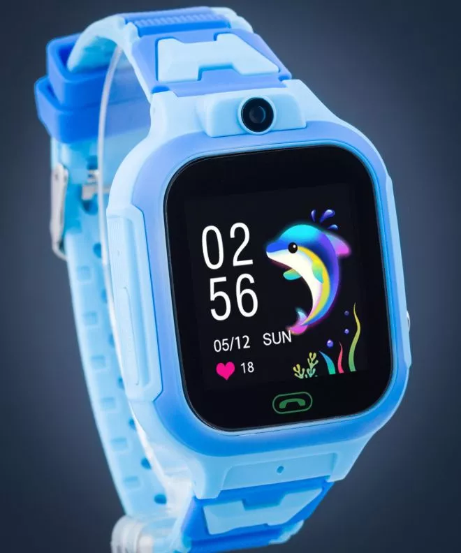 Smart hodinky detské Pacific 33 4G LTE SIM Blue PC00324
