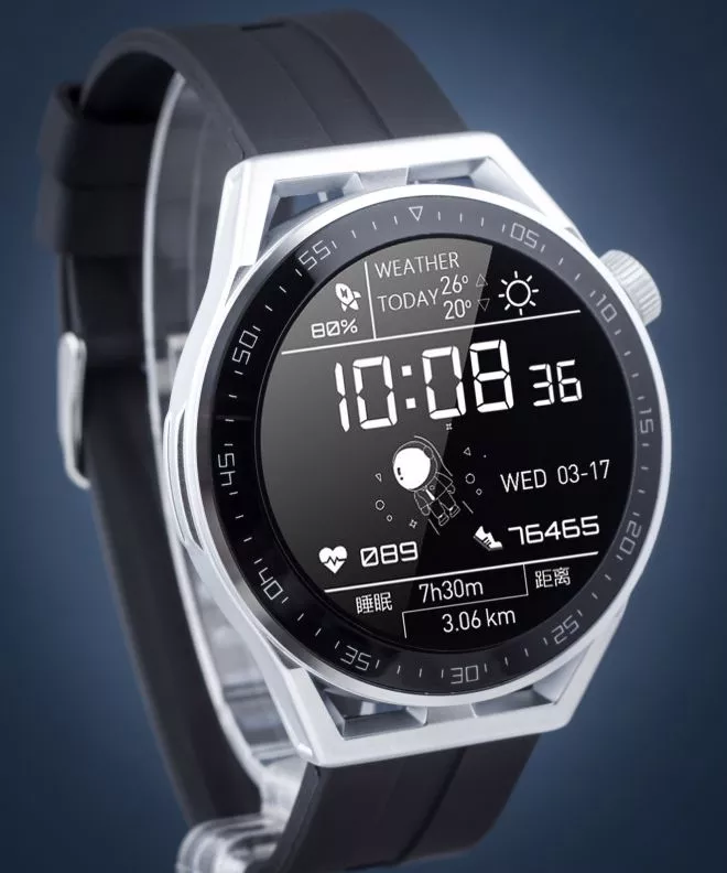 Smart Hodinky Pánske Rubicon Smartwatch SMARUB154