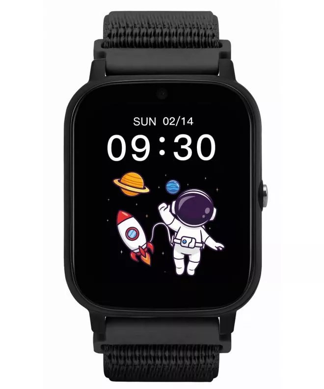 Smart Hodinky detské Garett Kids Tech 4G Čierna Velcro 5904238484982