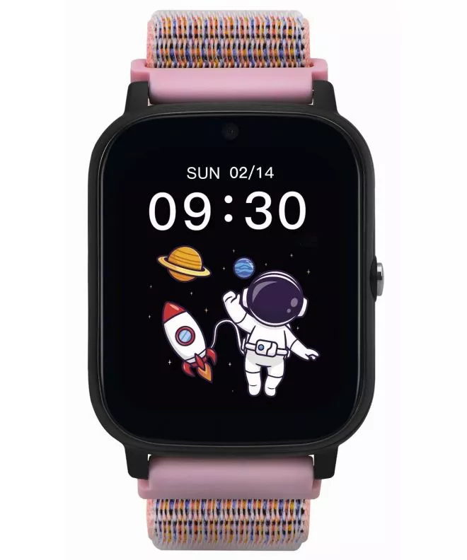 Smart Hodinky detské Garett Kids Tech 4G Ružova Velcro 5904238484999