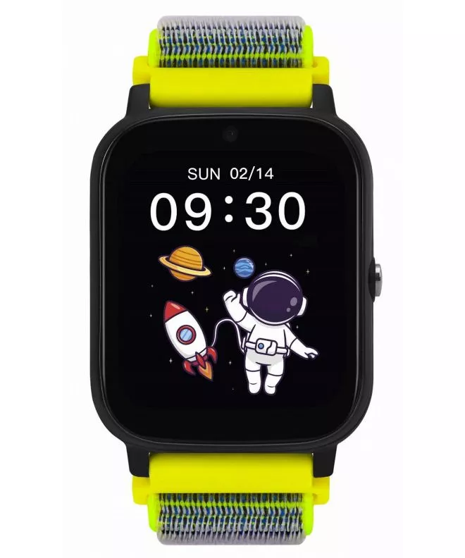 Smart Hodinky detské Garett Kids Tech 4G Zielony Velcro 5904238485002