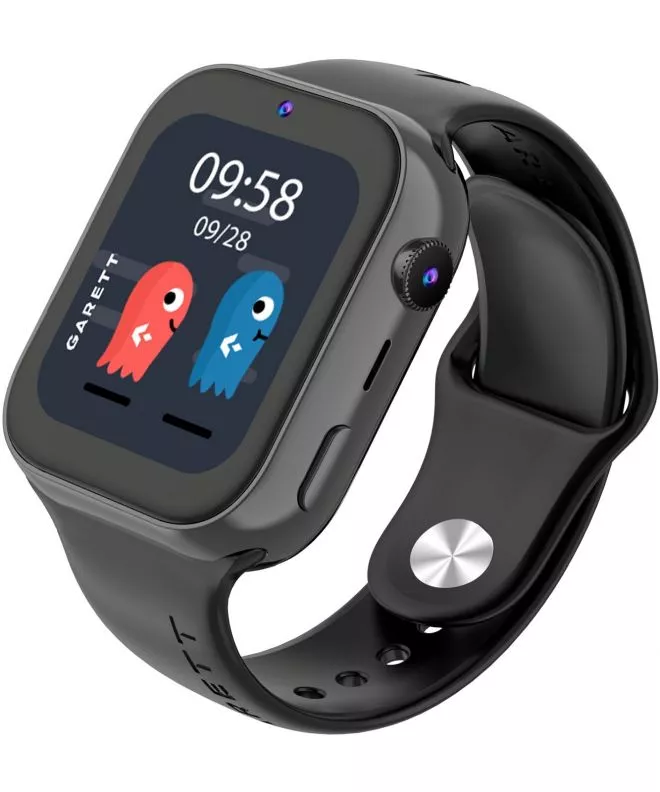 Smart Hodinky detské Garett Kids Twin 2 4G Čierna 5904238486283