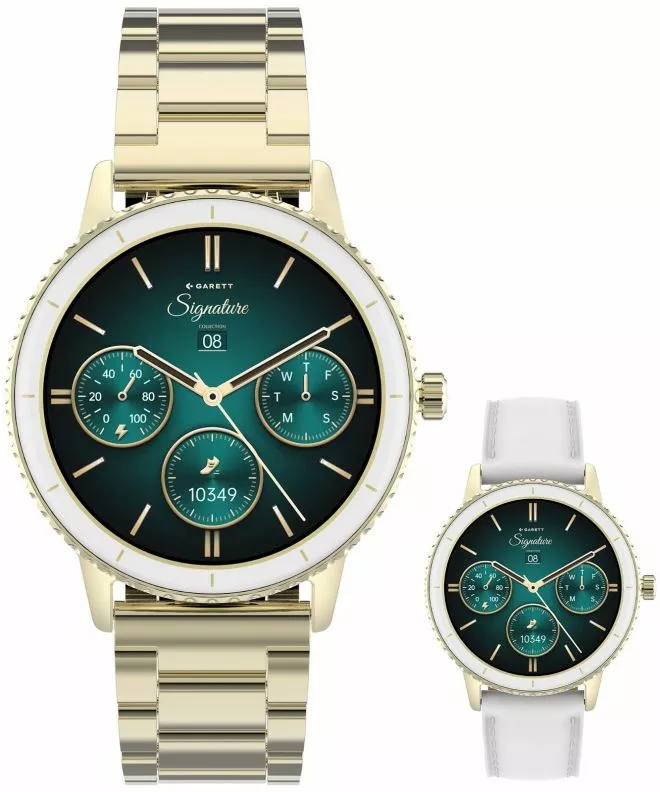Smart Hodinky dámske Garett Signature Grace Gold Solid SET 5904238485088