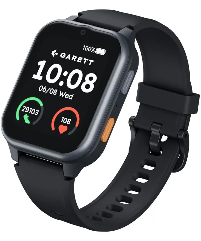 Smart Hodinky unisex Garett Vita 4G Black 5904238487358