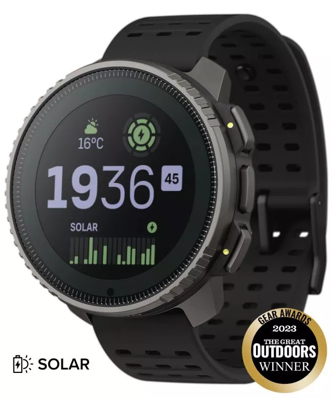 Športové hodinky Suunto Vertical Titanium Solar Black SS050858000