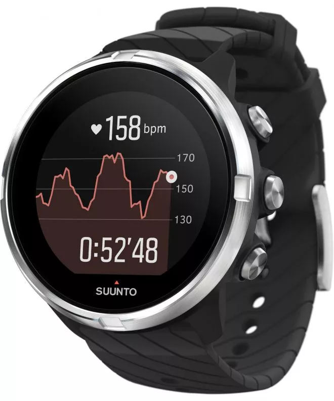 Smart Hodinky Suunto 9 Black Wrist HR GPS SS050142000
