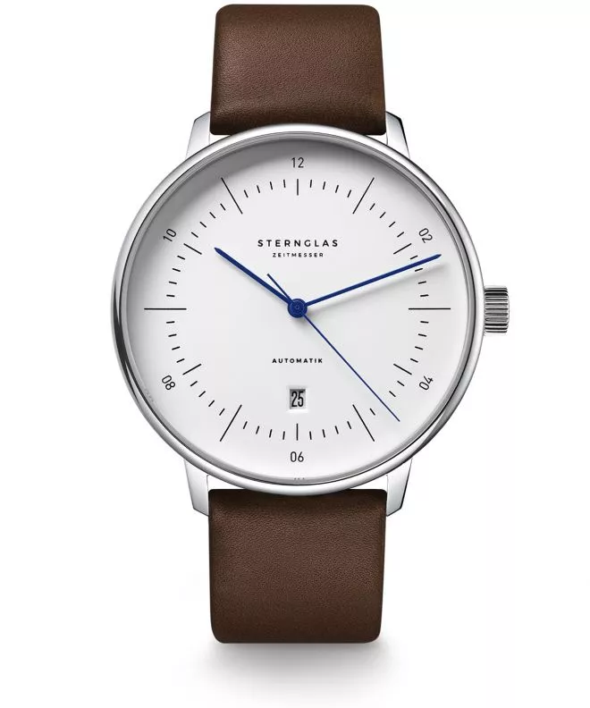 Hodinky pánske Sternglas Naos XL Automatik White S02-NX01-PR04