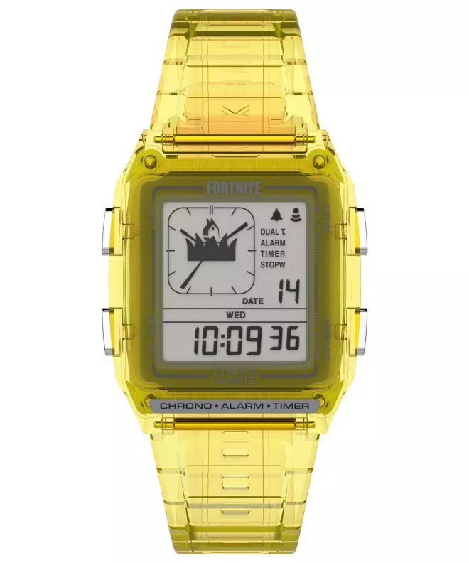 Hodinky pánske Timex Q Timex LCA x Fortnite® Chronograph TW2W96600