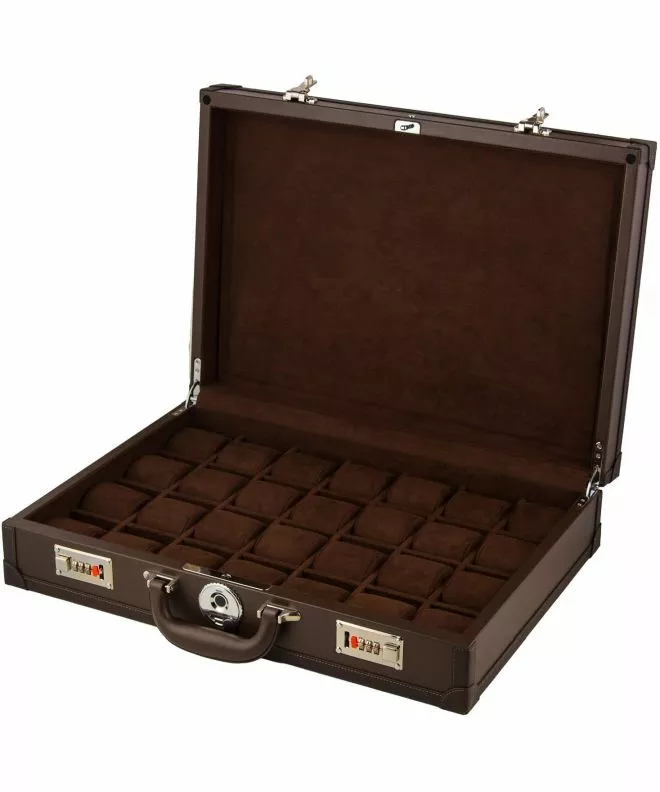 Krabička Leanschi Classic Brown WCAS-CHOC