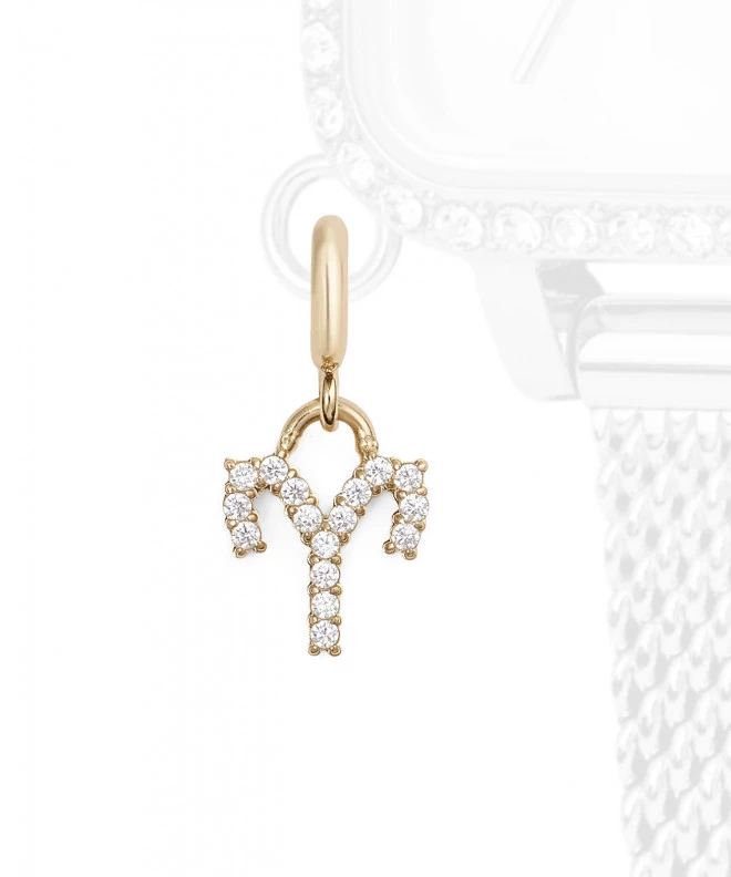 Prívesok Daniel Wellington Charm Gold Aries DW01500001