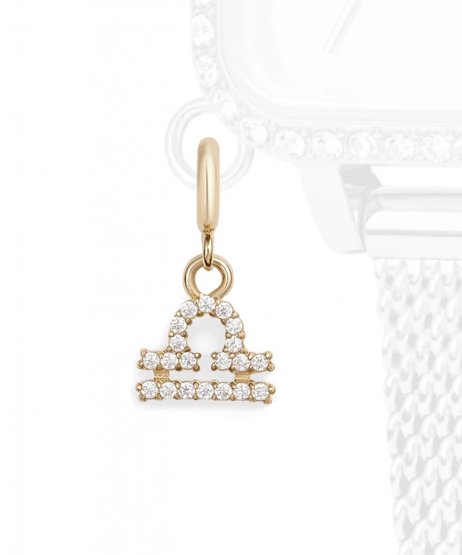Prívesok Daniel Wellington Charm Gold Libra DW01500007