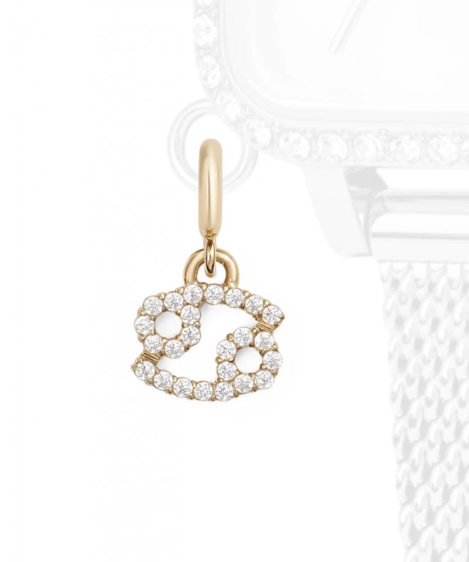 Prívesok Daniel Wellington Charm Gold Cancer DW01500004