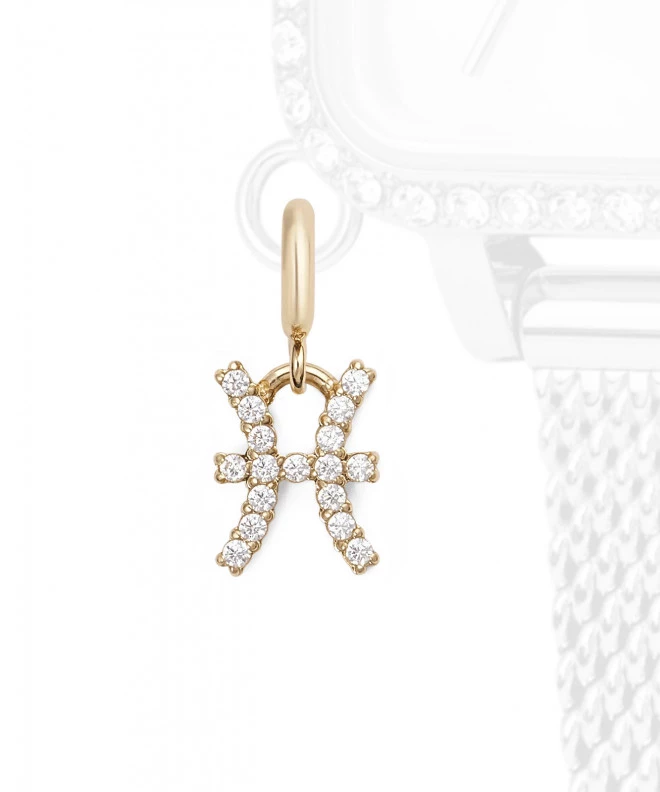 Prívesok Daniel Wellington Charm Gold Pisces DW01500012