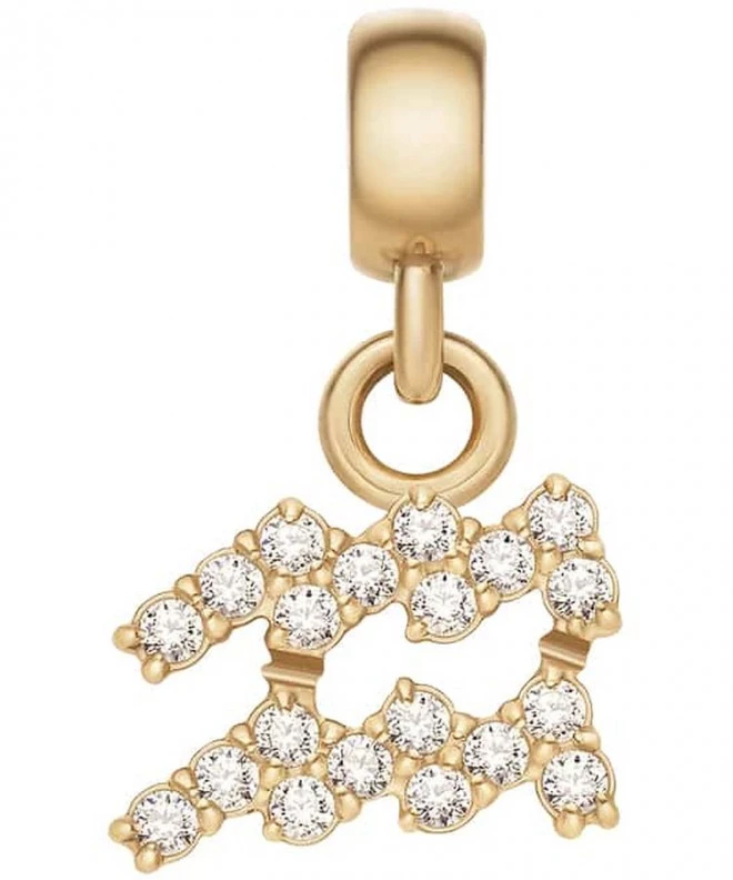 Prívesok Daniel Wellington Charm Gold Aquarius DW00400764