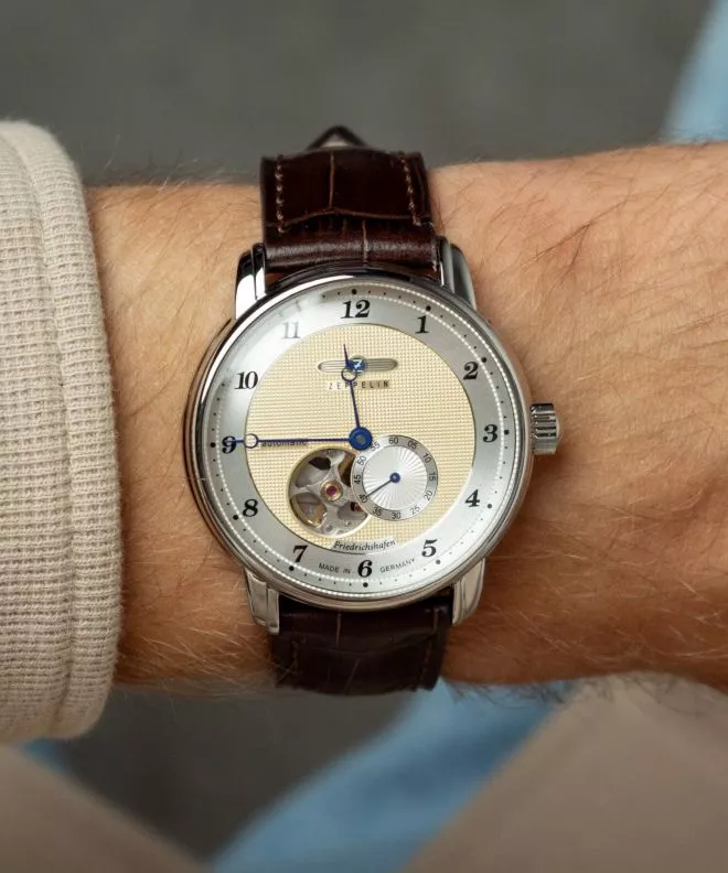 Hodinky pánske Zeppelin Friedrichshafen Open Heart Automatic 8566-5