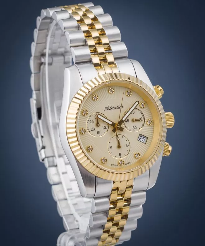 Hodinky Dámske Adriatica Chronograph A3809.2141CH