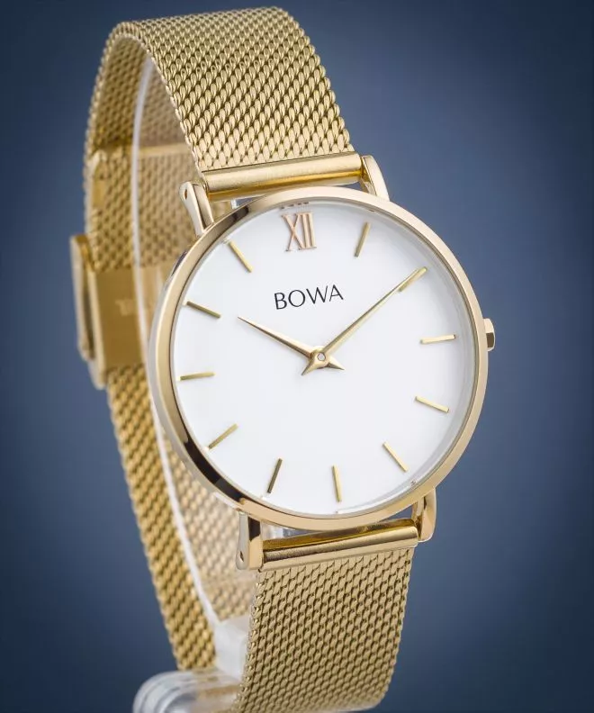 Hodinky Dámske BOWA London White-Gold 33 LO334-24-164M