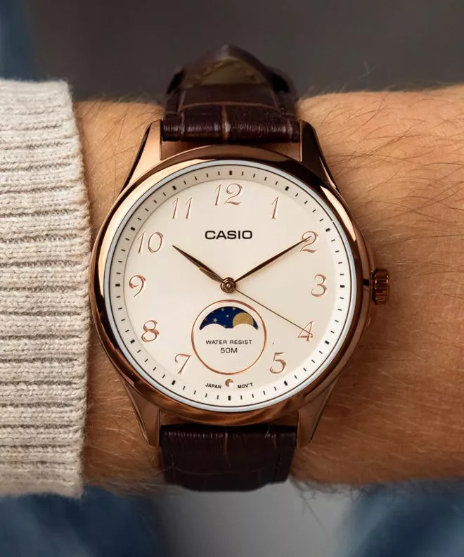 Hodinky pánske Casio Classic Moonphase MTP-M110RL-5AER